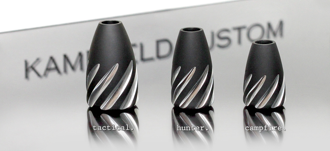 Fluted Bolt Knobs with Fade